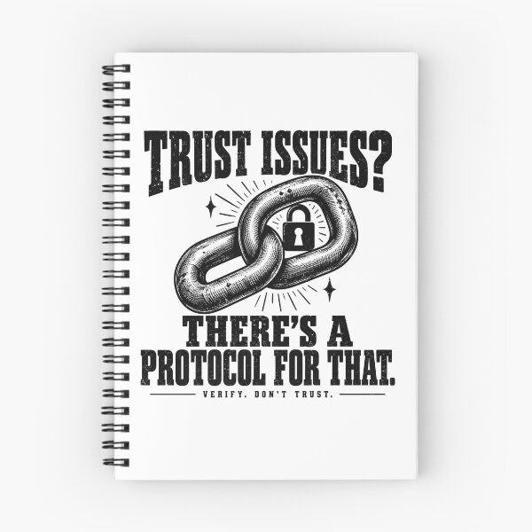 Item preview, Trust Issues — There’s a Protocol for That designed and sold by MotionBanana Art.