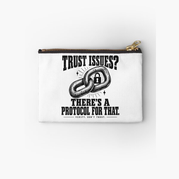 Item preview, Trust Issues — There’s a Protocol for That designed and sold by MotionBanana Art.