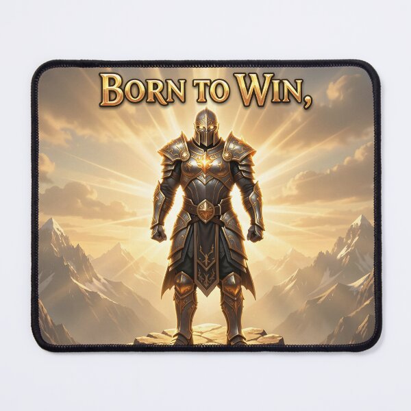 Item preview, Born to Win Never to Quit Warrior Motivation designed and sold by yosmosverse .