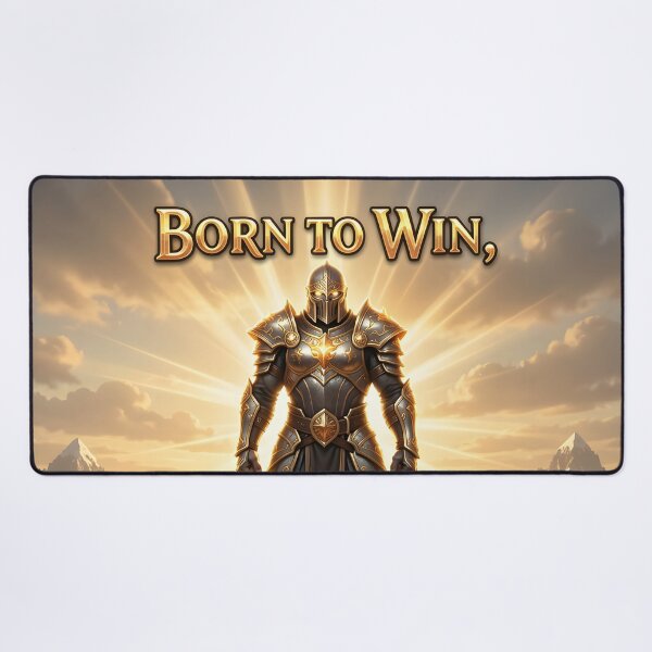 Item preview, Born to Win Never to Quit Warrior Motivation designed and sold by yosmosverse .