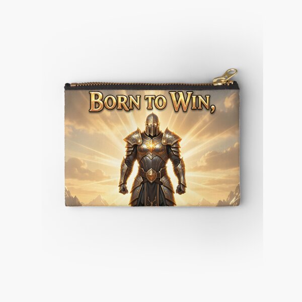 Item preview, Born to Win Never to Quit Warrior Motivation designed and sold by yosmosverse .