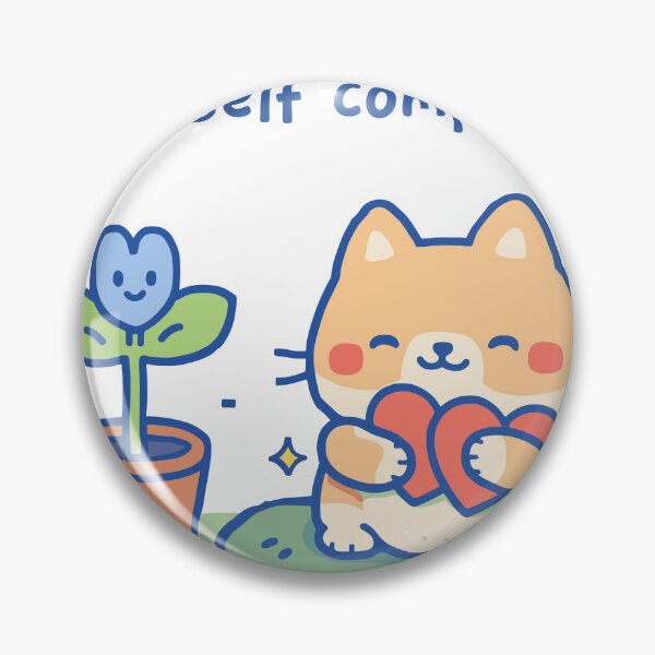 Item preview, I Am Self Compassion Dog Flower Poster designed and sold by Matinez Pink.