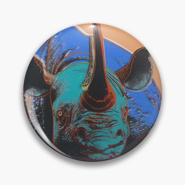 Item preview, Black Rhinoceros (F. & S. II.301) - Print by Andy Warhol designed and sold by stevengrossman.