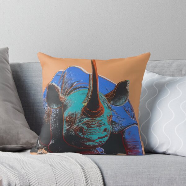 Item preview, Black Rhinoceros (F. & S. II.301) - Print by Andy Warhol designed and sold by stevengrossman.