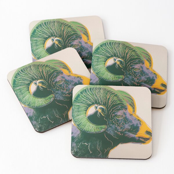 Item preview, Bighorn Ram (F. & S. II.302) - Print by Andy Warhol designed and sold by stevengrossman.
