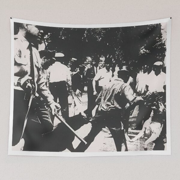Item preview, Birmingham Race Riot 3 - Print by Andy Warhol designed and sold by stevengrossman.