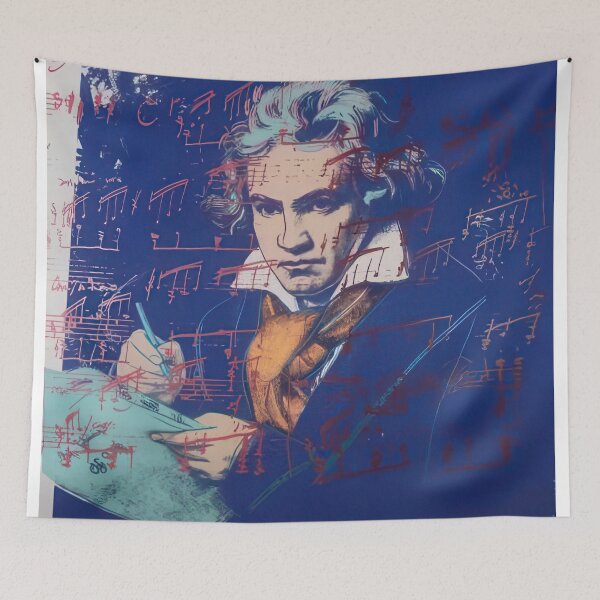 Item preview, Beethoven (F. & S. IIB.390-393) - Print by Andy Warhol designed and sold by stevengrossman.