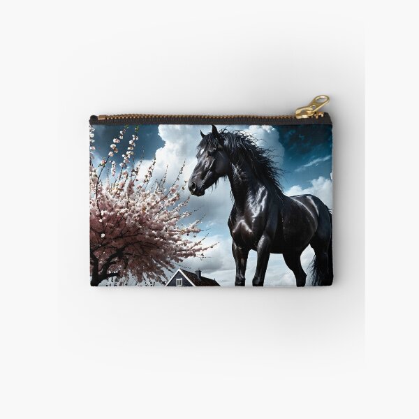 Item preview, But the big black horse said, "Look this way" - He said, "Hey lady, will you marry me?" 33 designed and sold by deep-sea-birds.