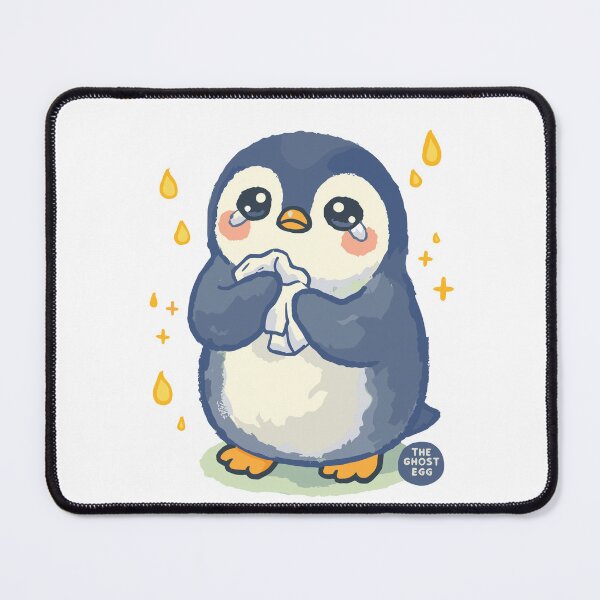 Item preview, I Feel Emotions Deeply Crying Penguin Poster designed and sold by Matinez Pink.