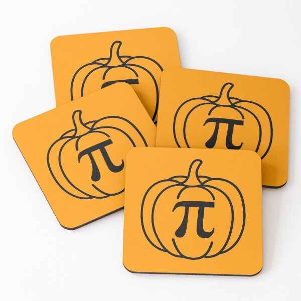 Item preview, Pumpkin Pi Math Teacher Funny Halloween Fall Math Nerd Black Text designed and sold by MathWare MathClips.