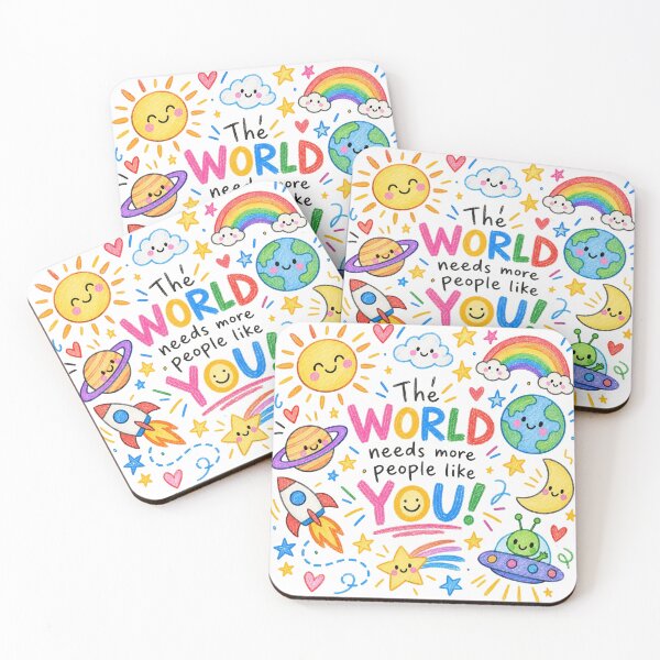 Item preview, The World Needs More People Like You, Kindness Quote, Teacher, Friendship Gift, Positive Message, Inspirational Gift designed and sold by Quiajia.