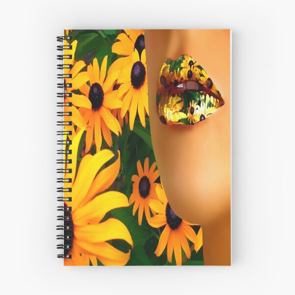Item preview, Lips in sunflowers designed and sold by Yamy Morrell Art and Design.