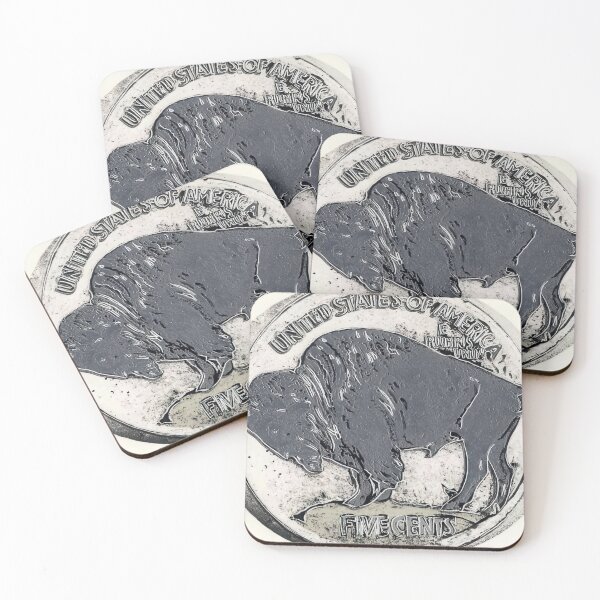 Item preview, Buffalo Nickel (F. & S. II.374) - Print by Andy Warhol designed and sold by stevengrossman.
