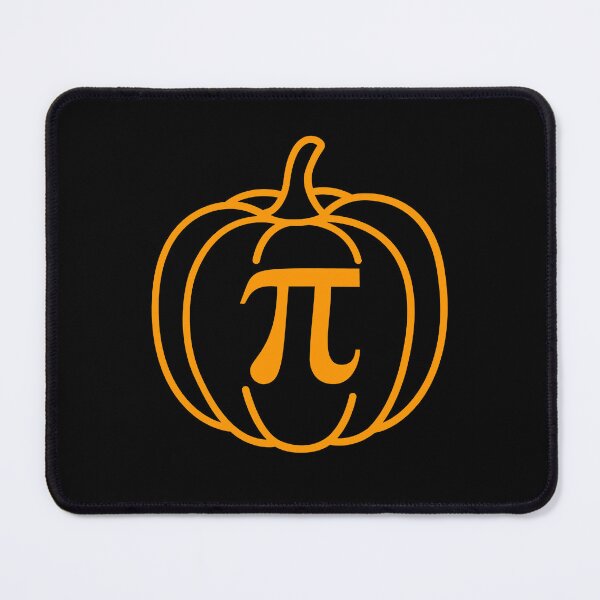 Item preview, Pumpkin Pi Math Teacher Funny Halloween Fall Math Nerd Orange Text designed and sold by MathWare MathClips.