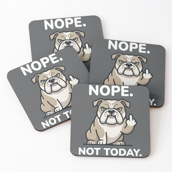 Item preview, Angry English Bulldog designed and sold by Amir Faysal.