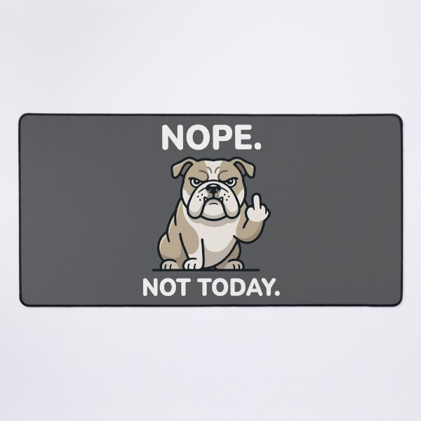Item preview, Angry English Bulldog designed and sold by Amir Faysal.
