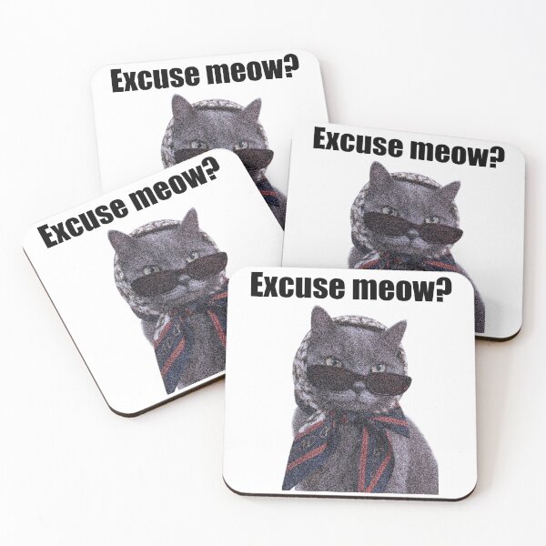 Item preview, Excuse Meow Funny Sassy Cat With Sunglasses designed and sold by designsoftinaa.