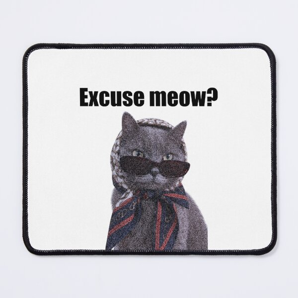 Item preview, Excuse Meow Funny Sassy Cat With Sunglasses designed and sold by designsoftinaa.