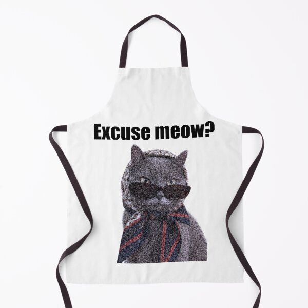 Aperçu de l'œuvre Excusez-moi Miaou Chat drôle et impertinent avec des lunettes de soleil créée et vendue par designsoftinaa.
