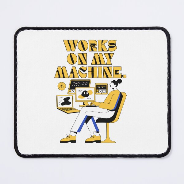 Item preview, Works On My Machine Funny Programmer Coding Computer T-Shirt designed and sold by Design-Pro-21.