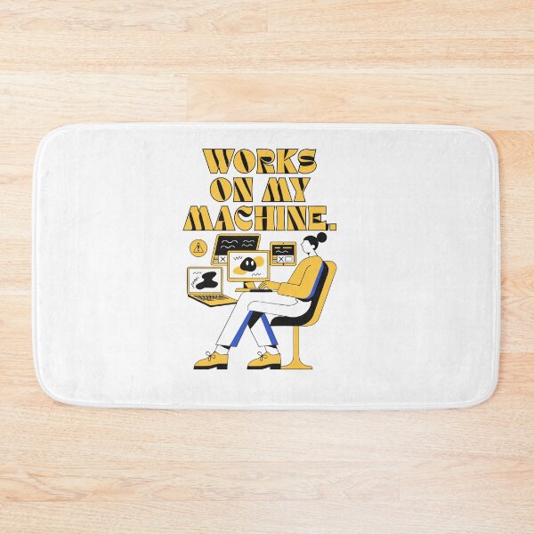 Item preview, Works On My Machine Funny Programmer Coding Computer T-Shirt designed and sold by Design-Pro-21.