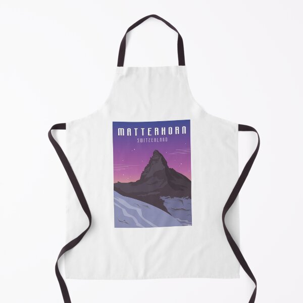 Item preview, Visit Matterhorn Switzerland Retrovintage Travel Poster designed and sold by lizettis.
