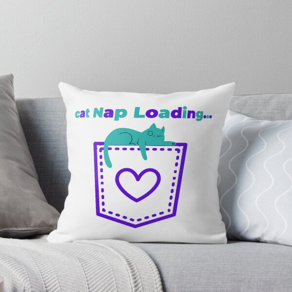 Item preview, Cat Nap Loading – Funny Sleepy Cat Lover T-Shirt, Lazy Kitty Graphic Tee designed and sold by BoldMarks.