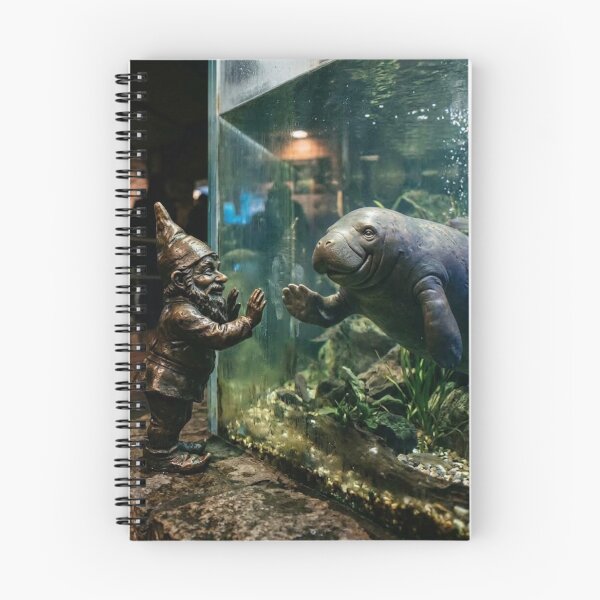 Item preview, Gnome Visiting the Wroclaw Zoo Art Print – Acquarium Lover Gift, Poland Travel Decor designed and sold by Purrfecta.