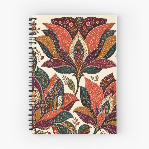 Item preview, OvaHerero Folk Flowers – Ceremonial Namibia Floral Pattern designed and sold by MarekoraStudio.