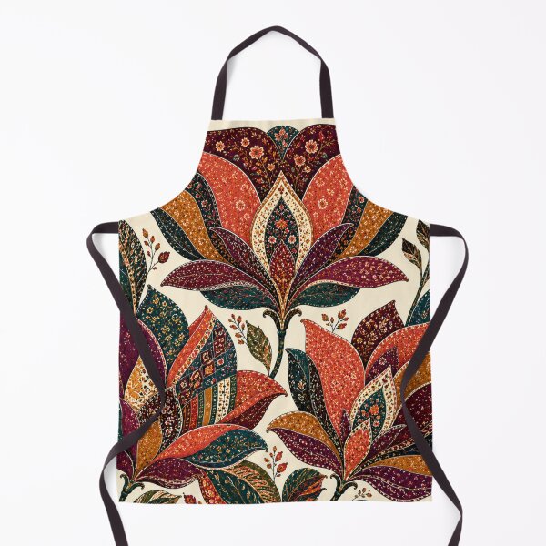 Item preview, OvaHerero Folk Flowers – Ceremonial Namibia Floral Pattern designed and sold by MarekoraStudio.
