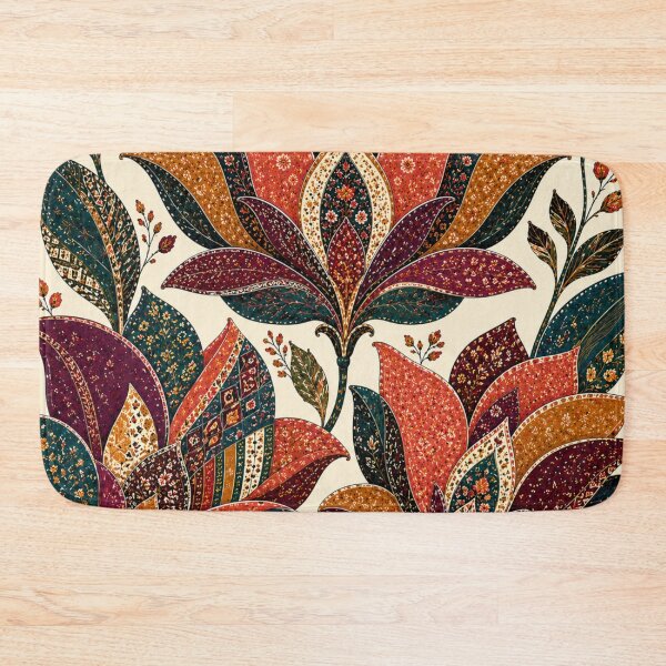 Item preview, OvaHerero Folk Flowers – Ceremonial Namibia Floral Pattern designed and sold by MarekoraStudio.