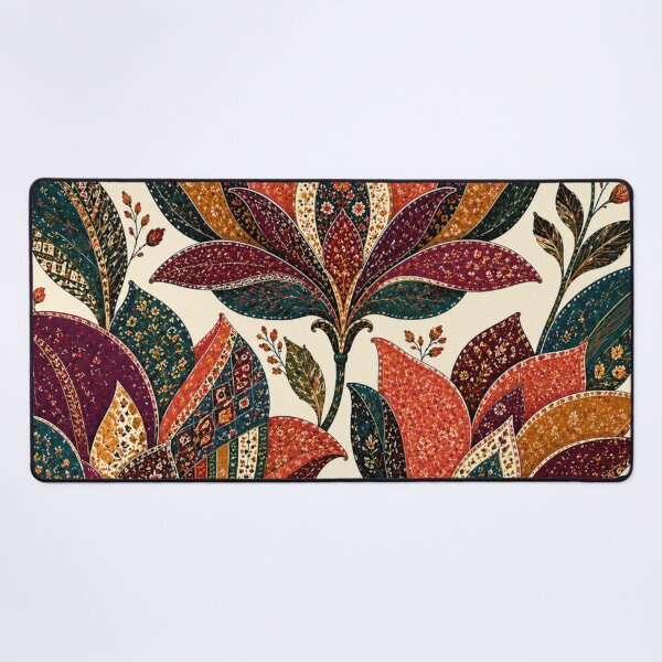 Item preview, OvaHerero Folk Flowers – Ceremonial Namibia Floral Pattern designed and sold by MarekoraStudio.