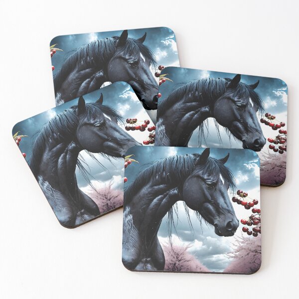 Item preview, But the big black horse said, "Look this way" - He said, "Hey lady, will you marry me?" 34 designed and sold by deep-sea-birds.