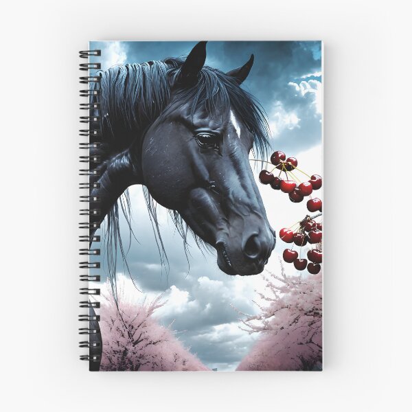 Item preview, But the big black horse said, "Look this way" - He said, "Hey lady, will you marry me?" 34 designed and sold by deep-sea-birds.