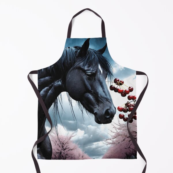 Item preview, But the big black horse said, "Look this way" - He said, "Hey lady, will you marry me?" 34 designed and sold by deep-sea-birds.