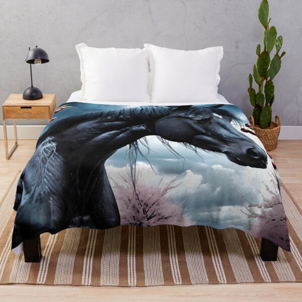 Item preview, But the big black horse said, "Look this way" - He said, "Hey lady, will you marry me?" 34 designed and sold by deep-sea-birds.