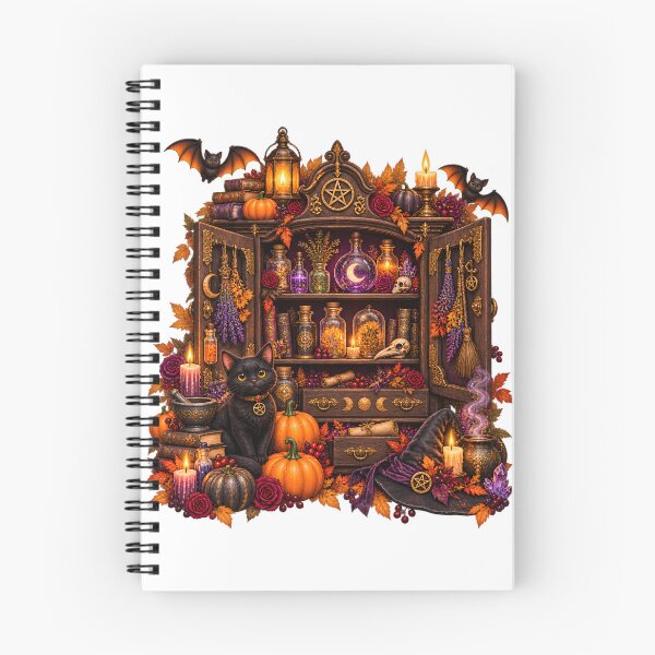 Item preview, Enchanted Apothecary Cabinet – Gothic Halloween designed and sold by Clothes With Smiling Animals Walt Gral.