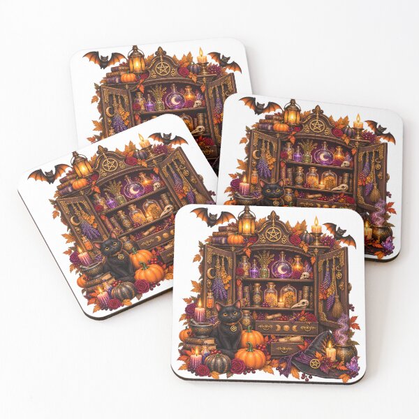 Item preview, Enchanted Apothecary Cabinet – Gothic Halloween designed and sold by Clothes With Smiling Animals Walt Gral.