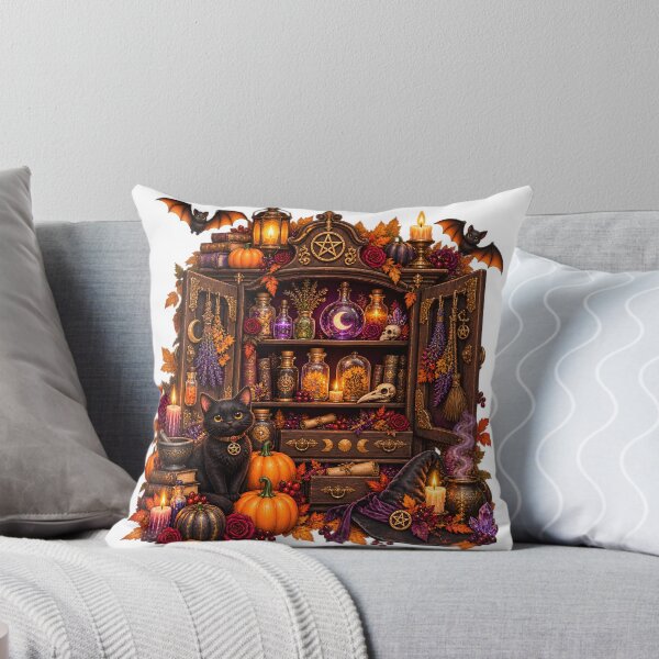 Item preview, Enchanted Apothecary Cabinet – Gothic Halloween designed and sold by Clothes With Smiling Animals Walt Gral.