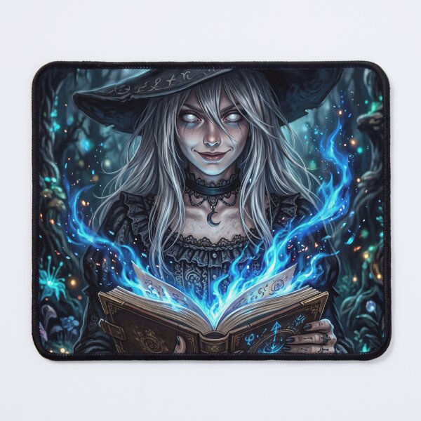 Item preview, Mystical Witch Casting Spell from Book designed and sold by AnnArtshock.