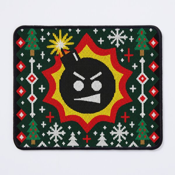 Item preview, Serious Sam Christmas Ugly Sweater designed and sold by Gabriela Mihai.