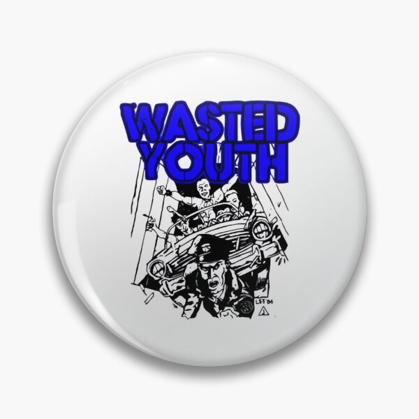 Item preview, wasted youth designed and sold by LSDComeseuram.