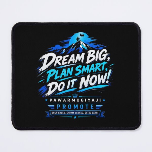 Item preview, Dream Big Plan Smart Motivational Quote T-Shirt designed and sold by Pawar1999.