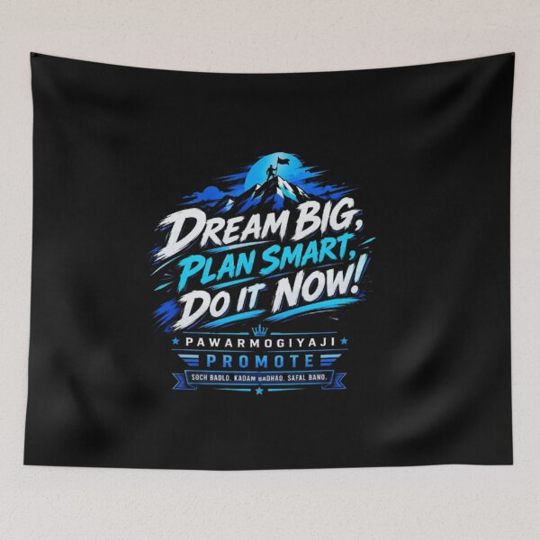 Item preview, Dream Big Plan Smart Motivational Quote T-Shirt   designed and sold by Pawar1999.
