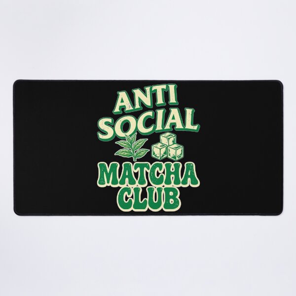Item preview, Anti Social Matcha Club - Funny Iced Matcha Lover - Retro Vintage designed and sold by Vibe-Vary.