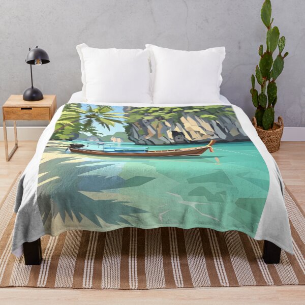 Item preview, Thailand Tropical Paradise – Longtail Boat at Sunset designed and sold by Spirit of Siam.