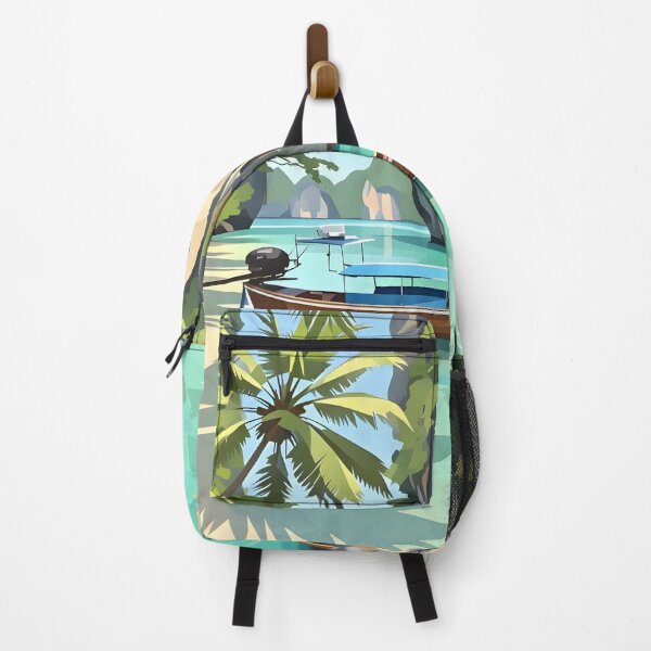 Item preview, Thailand Tropical Paradise – Longtail Boat at Sunset designed and sold by Spirit of Siam.