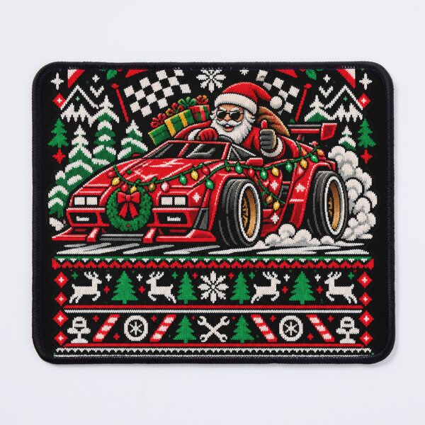 Item preview, Sleigh Mode Christmas Racing Sweater designed and sold by Gabriela Mihai.