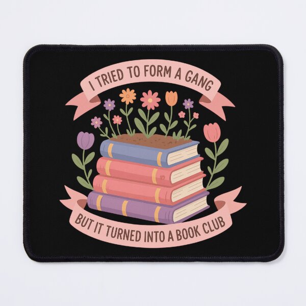 Item preview, I Tried to Form A Gang But It Turned Into A Book Club designed and sold by Positive&FunnyThings.