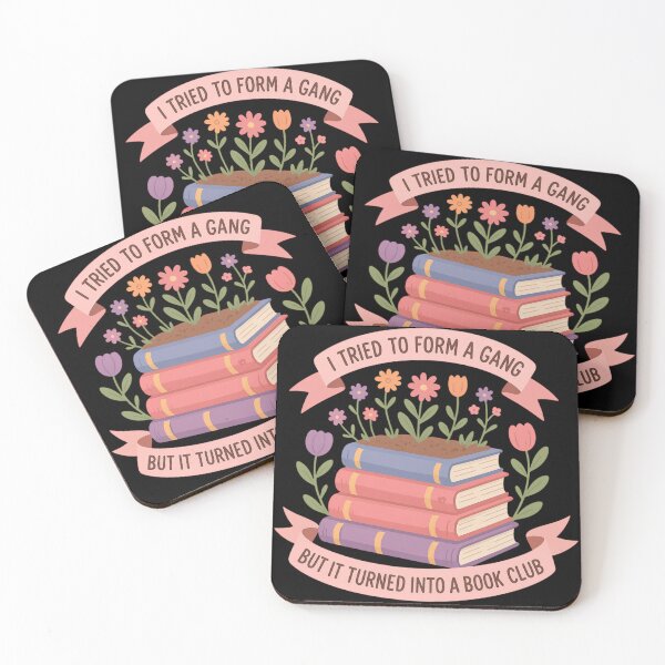 Item preview, I Tried to Form A Gang But It Turned Into A Book Club designed and sold by Positive&FunnyThings.